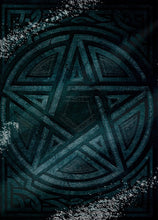 Load image into Gallery viewer, Black Pentagram Chopping Board
