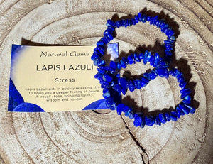 Chip Bracelet | Lapis Lazuli