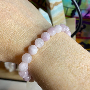 Bead Bracelet | Kunzite