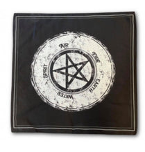 Load image into Gallery viewer, Element Pentagram Altar Cloth
