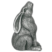 Load image into Gallery viewer, Large Terracotta Moon Gazing Hare | Silver
