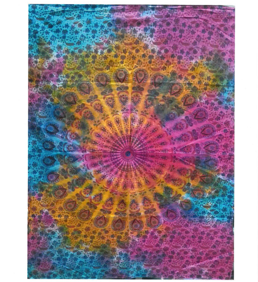 Cotton Tapestry | Round Mandala