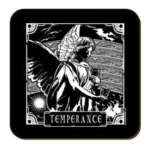Load image into Gallery viewer, Coasters | Tarot | Black &amp; White
