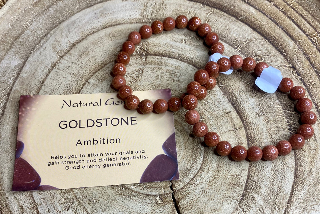 Bead Bracelet | Goldstone