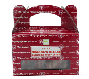 Satya Backflow Dhoop Cones | Dragon’s Blood