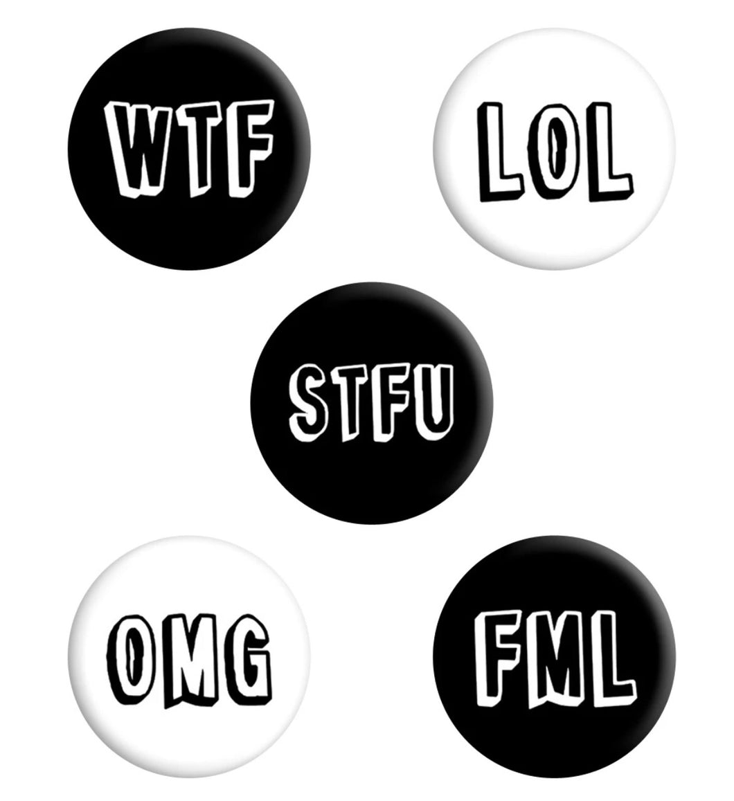 Button Badges | Acronyms