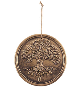 Bronze Terracotta Plaque | Tree of Life