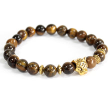 Load image into Gallery viewer, Bead Bracelet | Tigers Eye with Tiger
