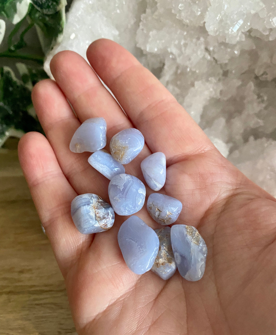 Tumble Stone | Blue Lace Agate