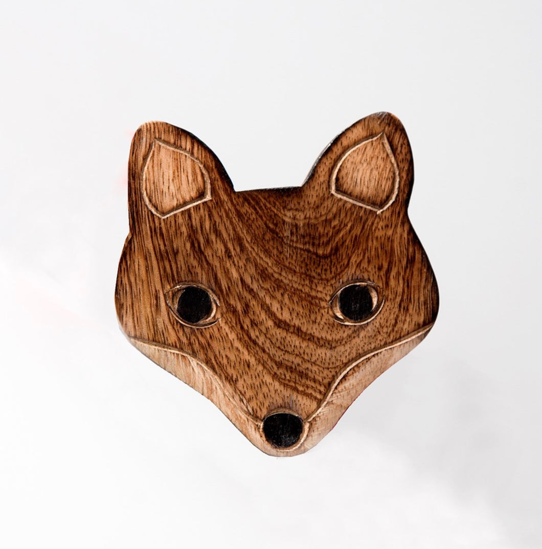 Coaster Set | Wooden Fox