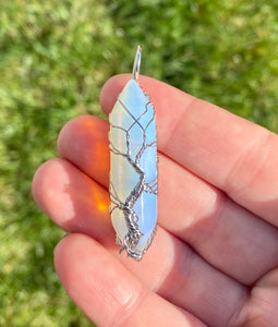 Wand | Wire Wrapped Tree of Life | Opalite