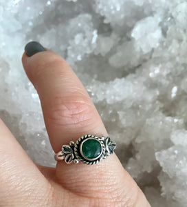 Ring | Emerald Leaves