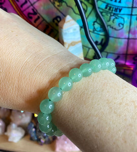 Bead Bracelet | Green Aventurine