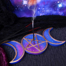Load image into Gallery viewer, Mystical Triple Moon Incense Holder
