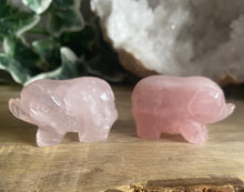Load image into Gallery viewer, Pigs | Rose Quartz
