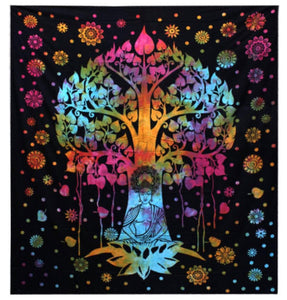 Cotton Tapestry/Single Bedspread | Bodhi Tree