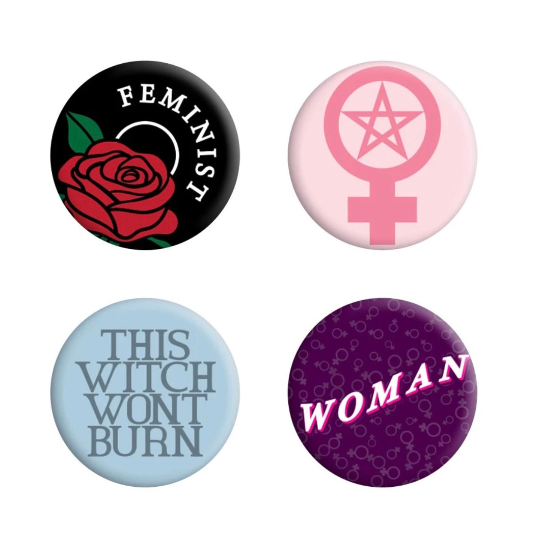 Button Badges | Witchy Feminist