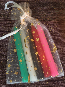 Mixed Spell Candles in Gift Bag
