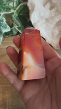 Load and play video in Gallery viewer, Polished Obelisk | Carnelian
